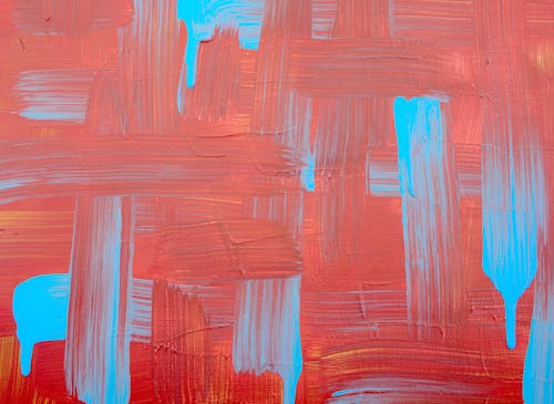 Darmowe zdjęcie z galerii z abstrakcyjne tło, czerwony, farba akrylowa