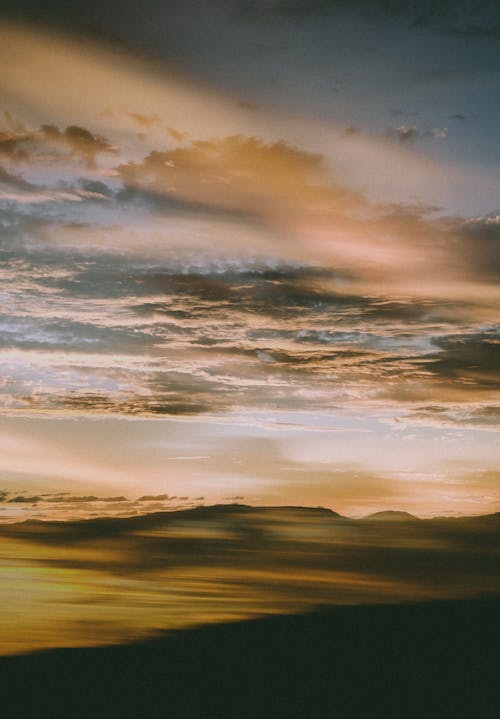 White Clouds on the Sky