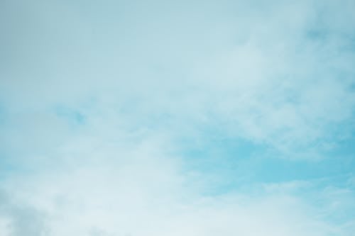 Blue Sky With White Clouds