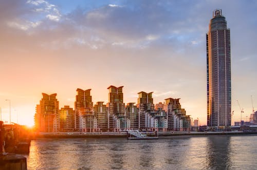 Foto profissional grátis de água, arquitetura, cidade