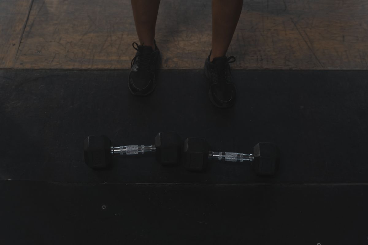 Athlete training inside FitCore Wellness Club