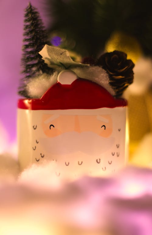 A Close-Up Shot of a Christmas Ornament