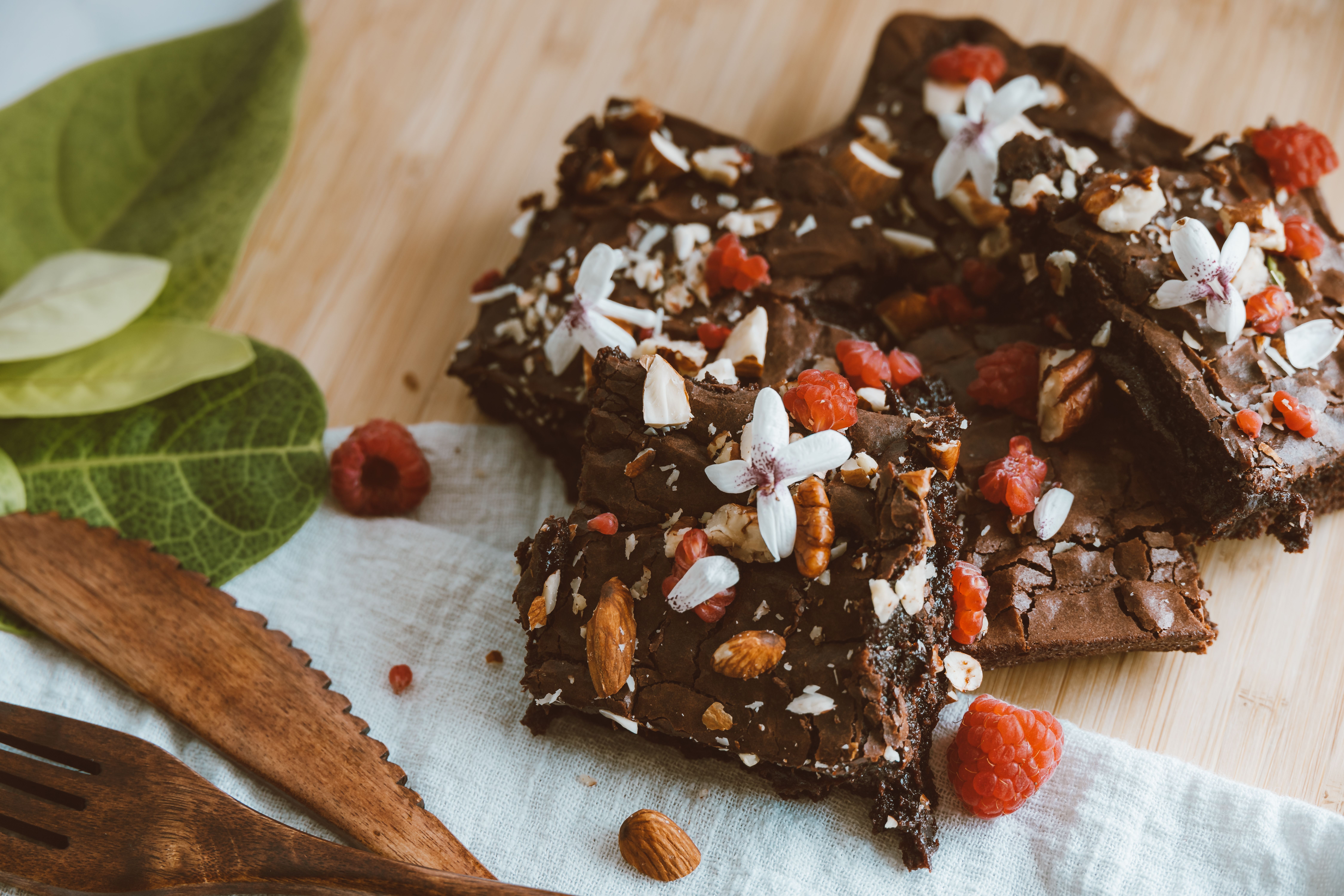 Dark-Chocolate Brownies
