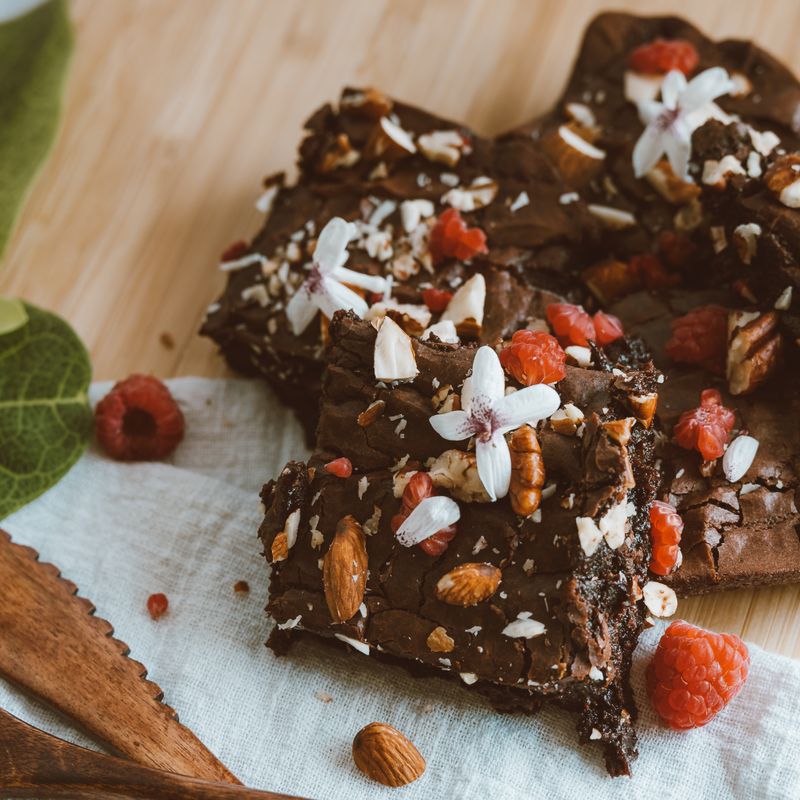 Vegan Chocolate Fudge Brownies