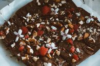 Close-Up Shot of Brownies