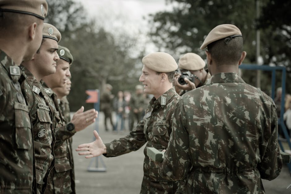 How to put a beret in army