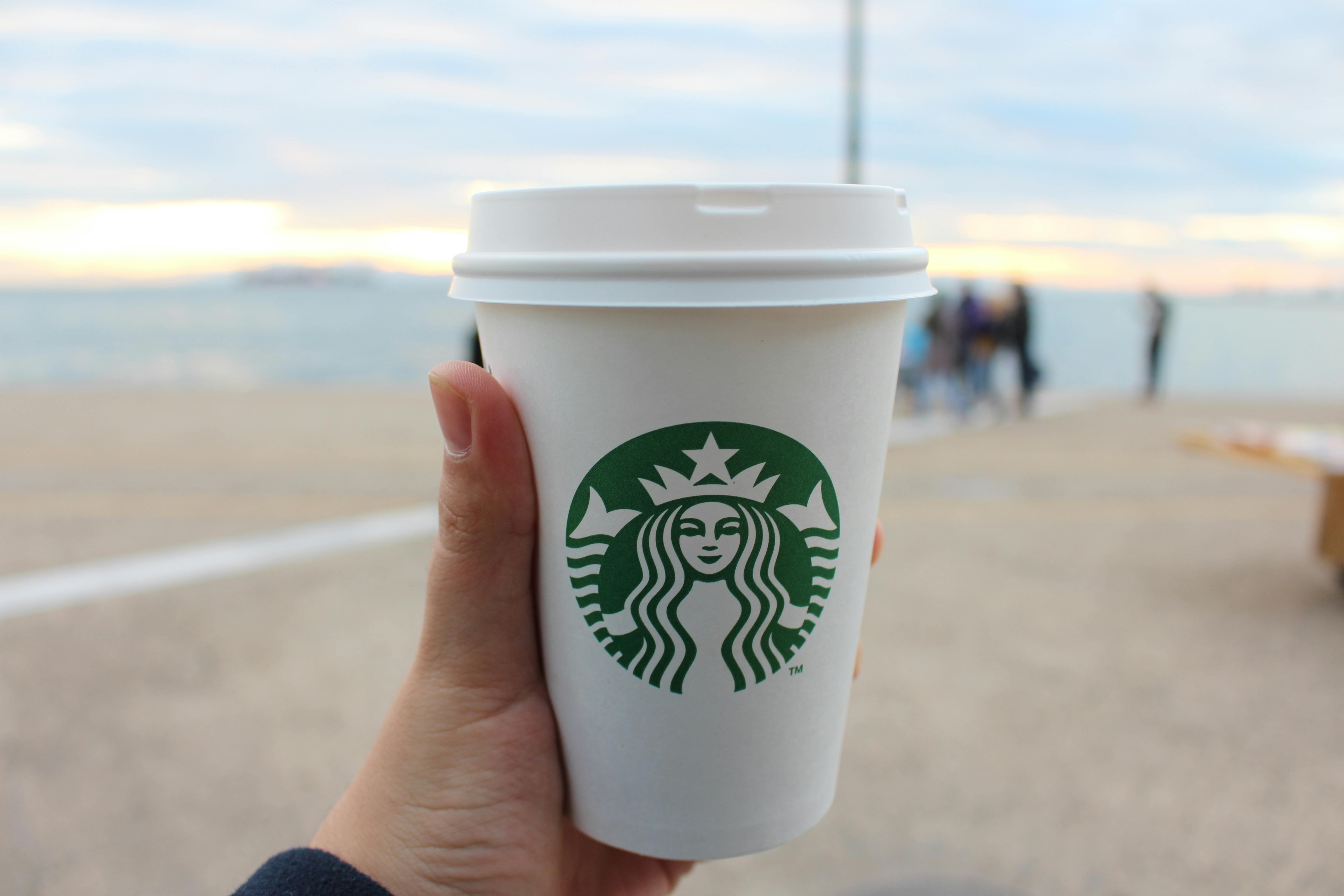 Person Holding Star Buck Plastic Cup · Free Stock Photo