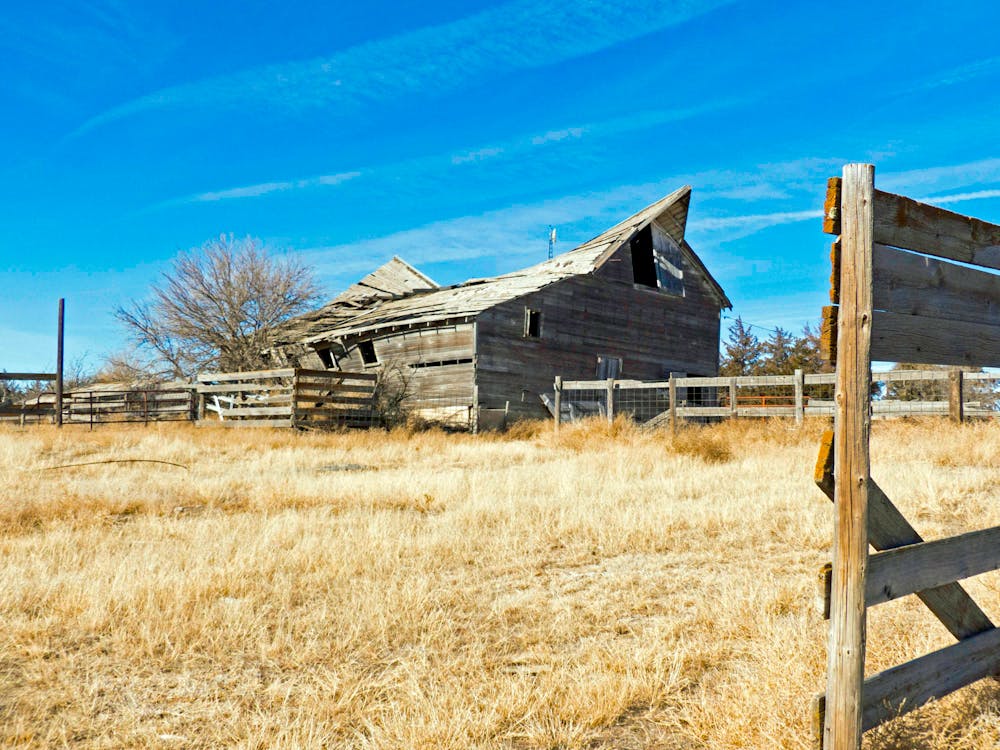 Brown Wooden Barnyard