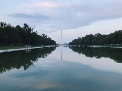 Free Lincoln Memorial Reflecting Pool Stock Photo