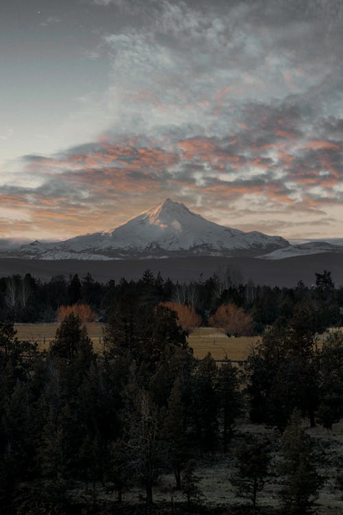 オレゴン, ドローン撮影, 冬の無料の写真素材