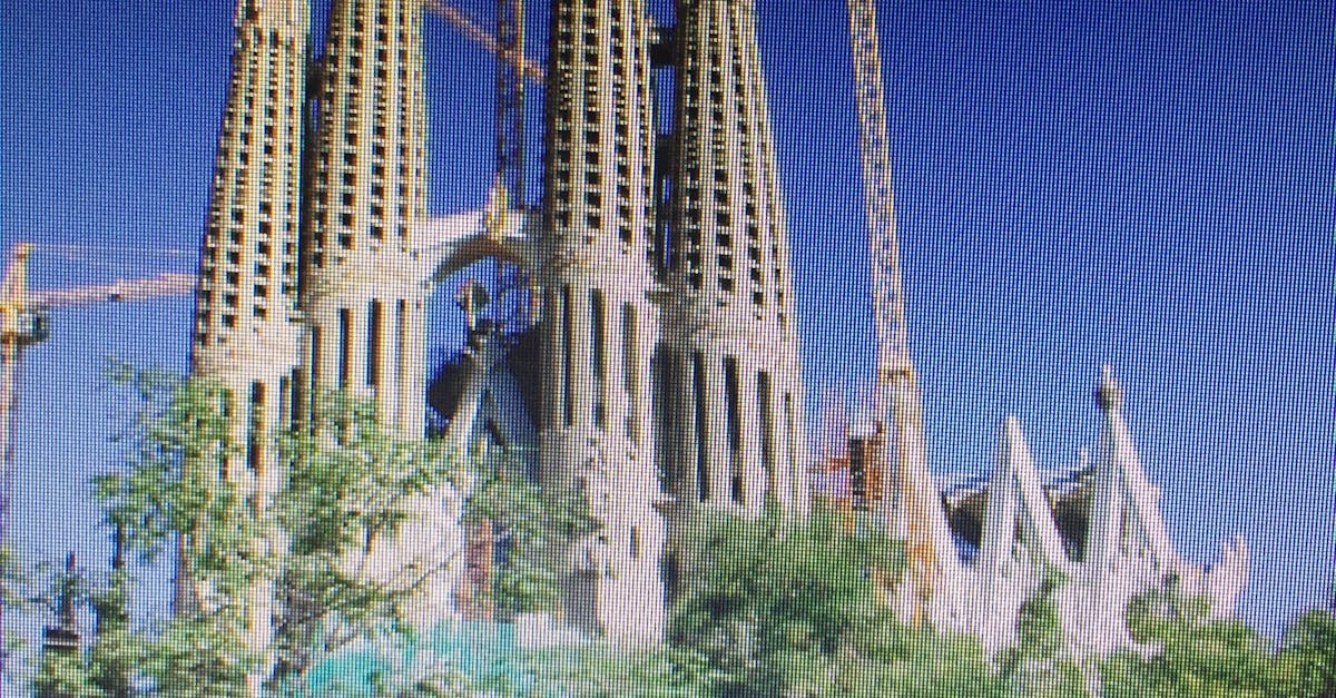 Free stock photo of Segrada Familia