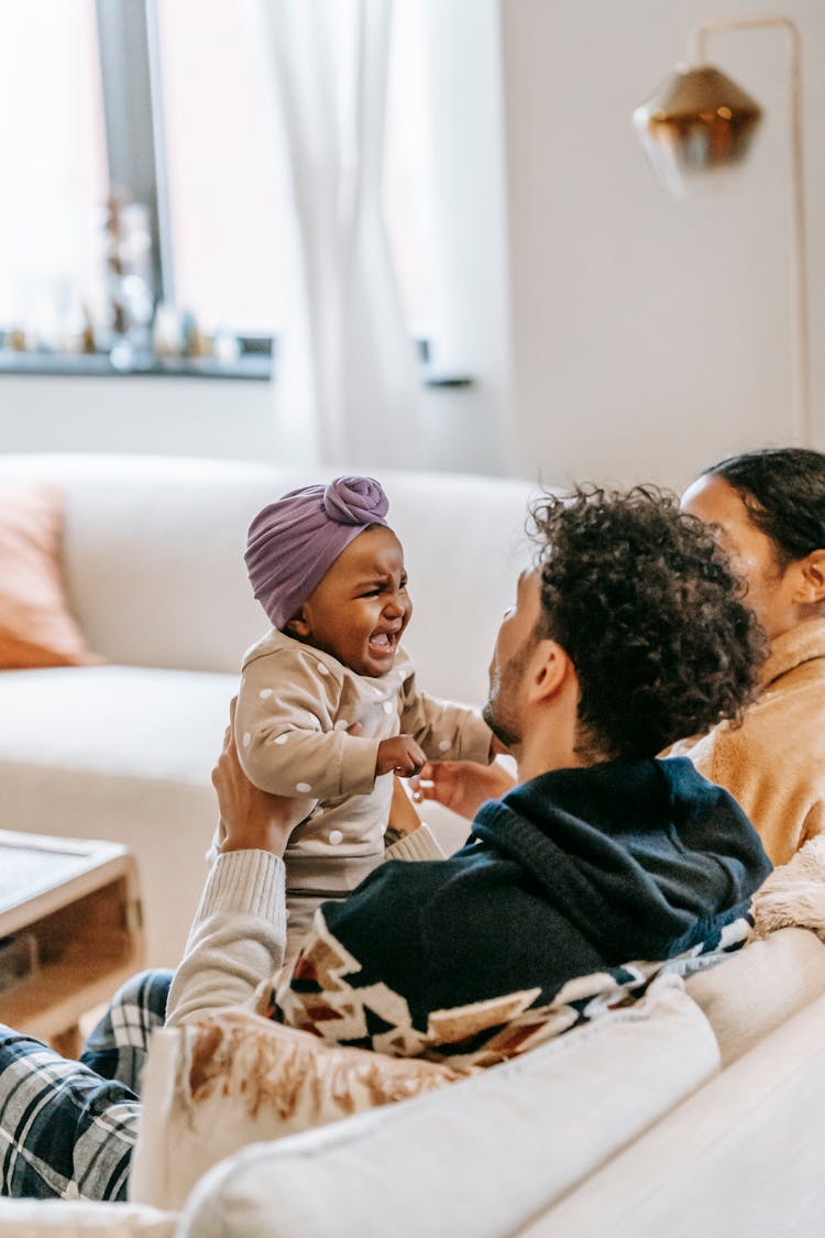 Anonymous Father With Black Baby