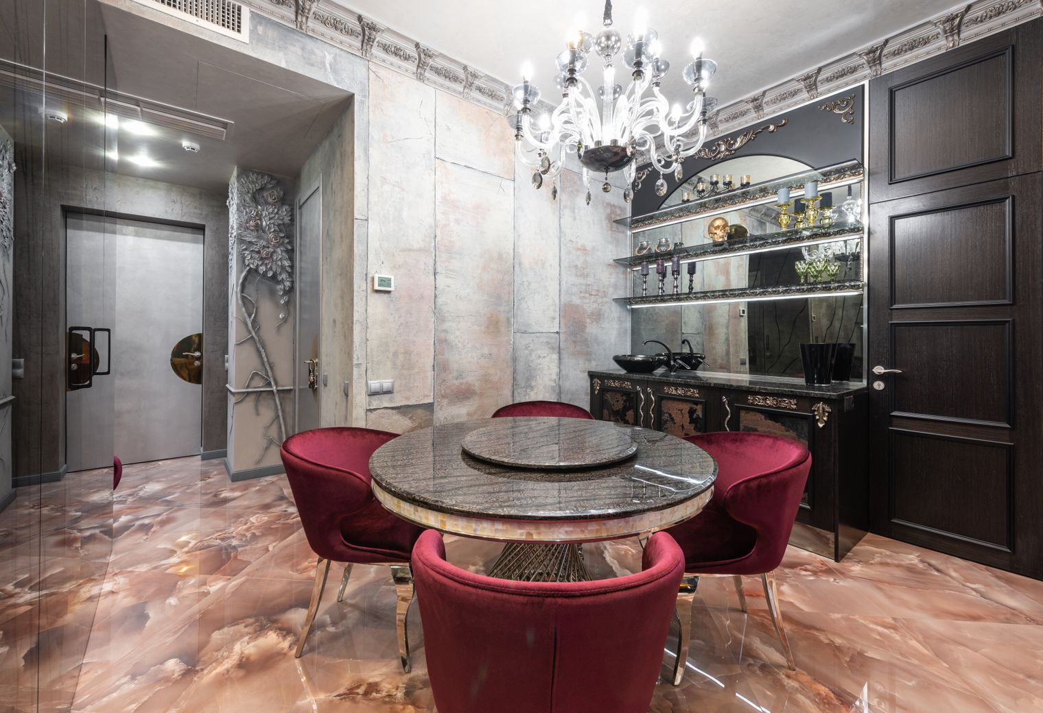 Wallpapering in Kings Cross — the finished result after a professional repaint