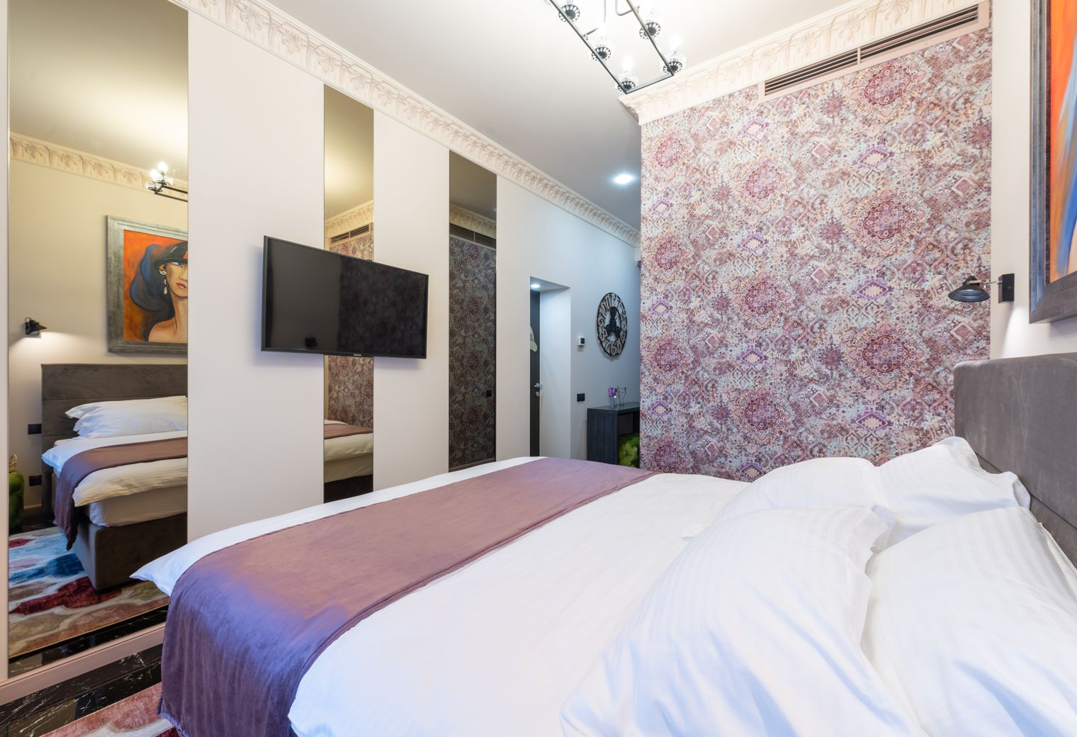 Wallpapering in Dagenham — walls rolled to an even, flat finish
