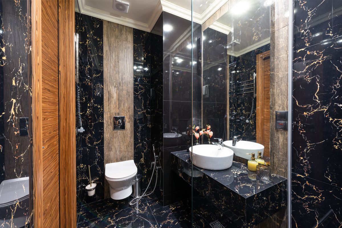 Gothic Bathrooms in Small Spaces