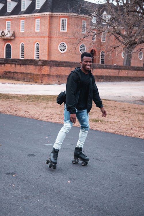 Man using Roller Skates