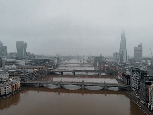 伦敦市, 反射, 城市 的 免费素材图片