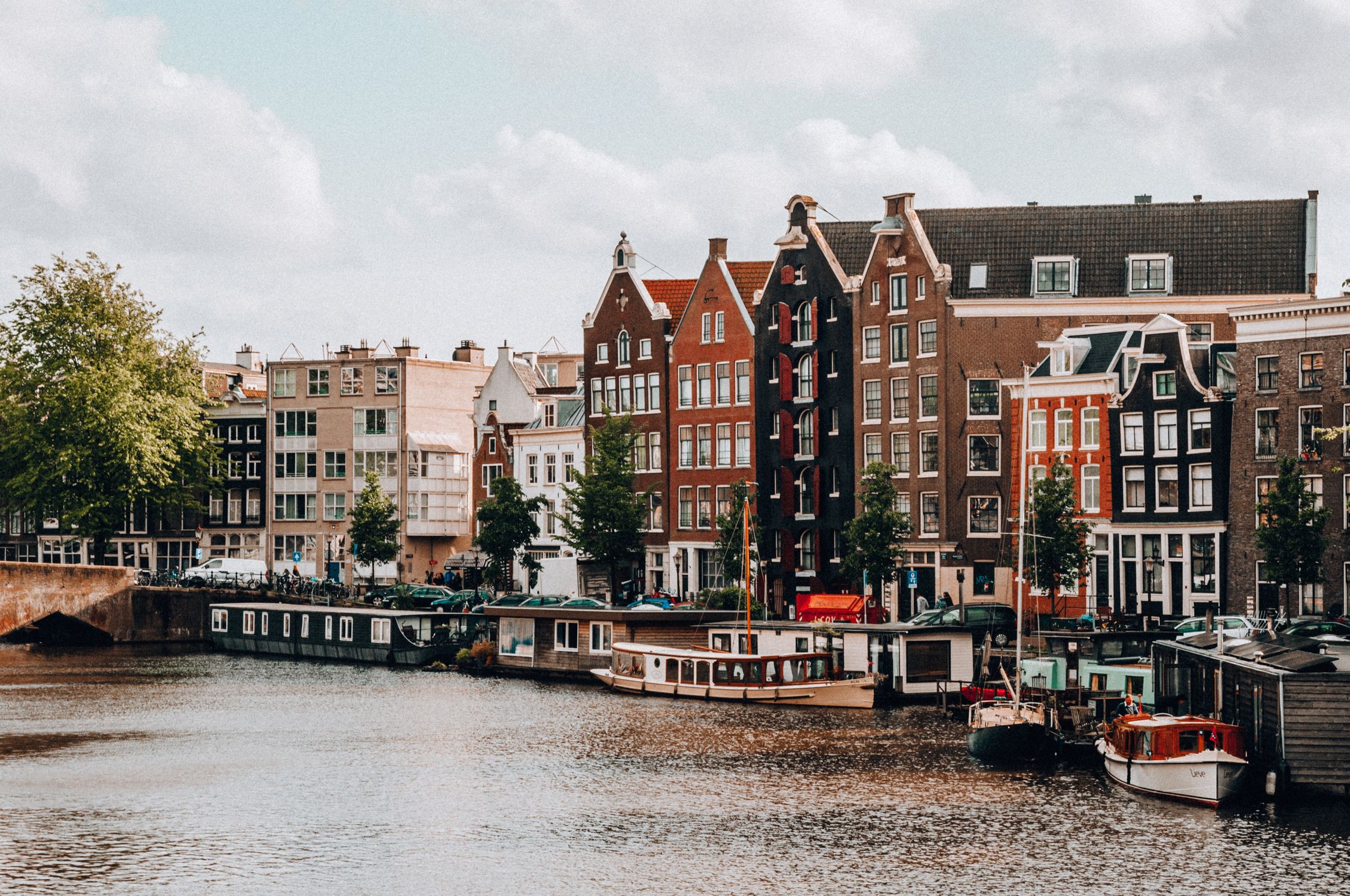 Buildings by a River · Free Stock Photo