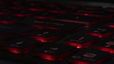 Close-Up Shot of a Keyboard