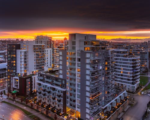 Ilmainen kuvapankkikuva tunnisteilla aamu, arkkitehtuuri, auringonlasku