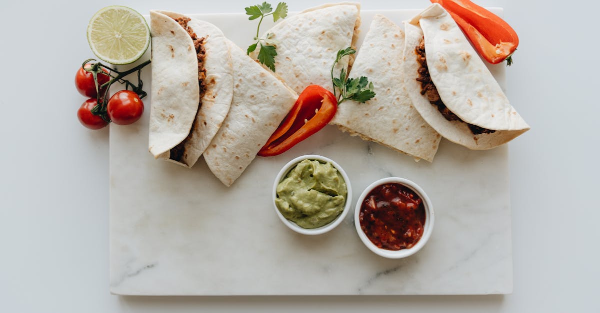 Top View of Mexican Food · Free Stock Photo