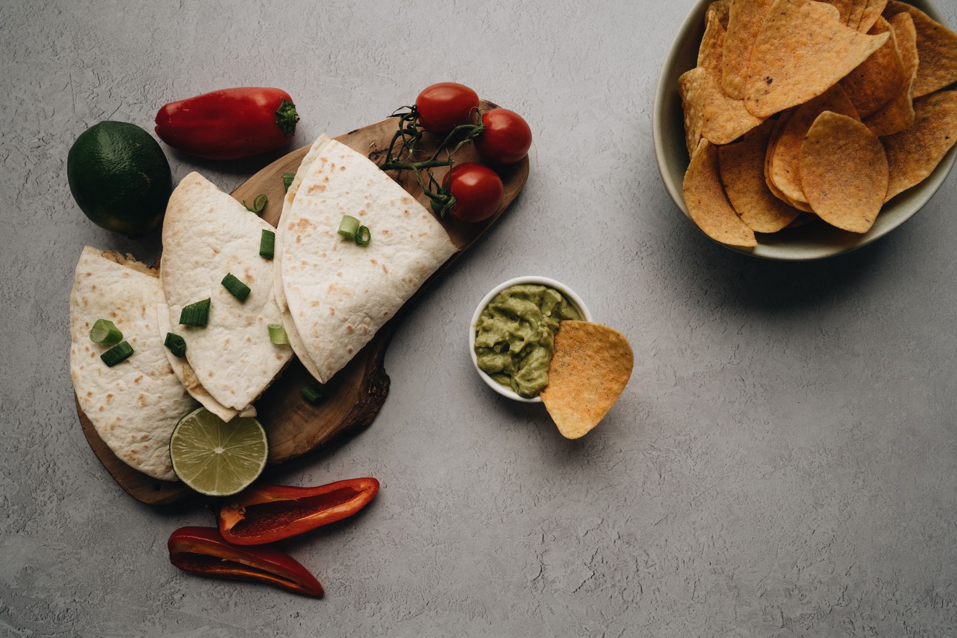 Quesadilla with Salsa quesadilla with salsa