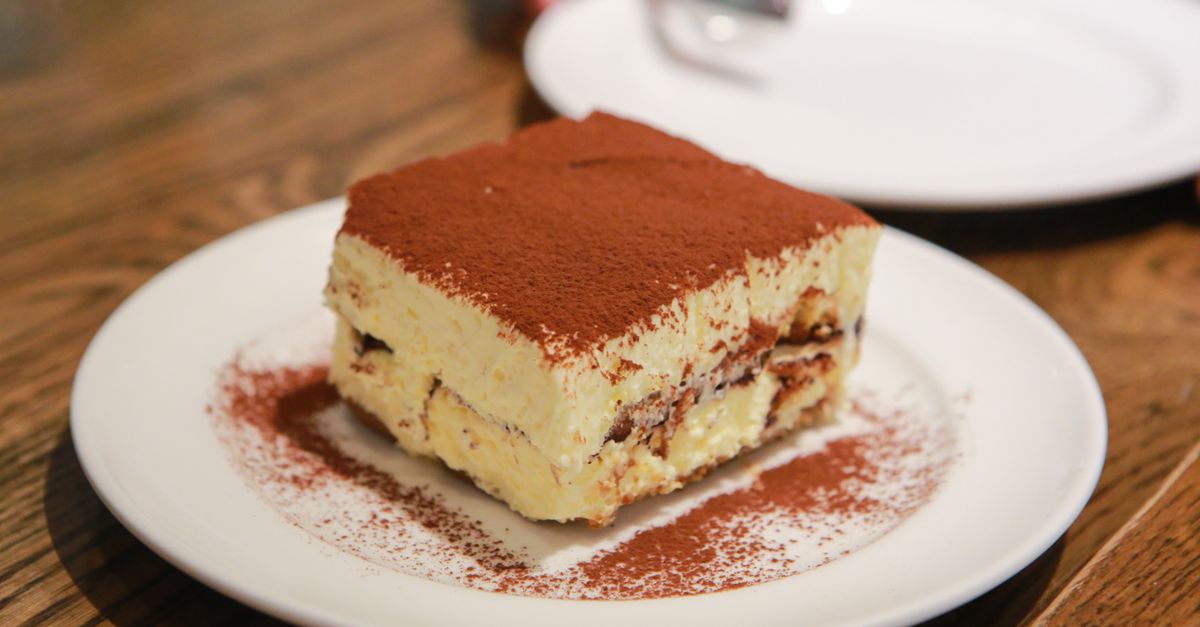Classic Tiramisu with Cooked Yolk Cream