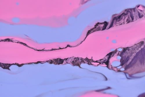Free Abstract Art Painting in Close-up Shot Stock Photo