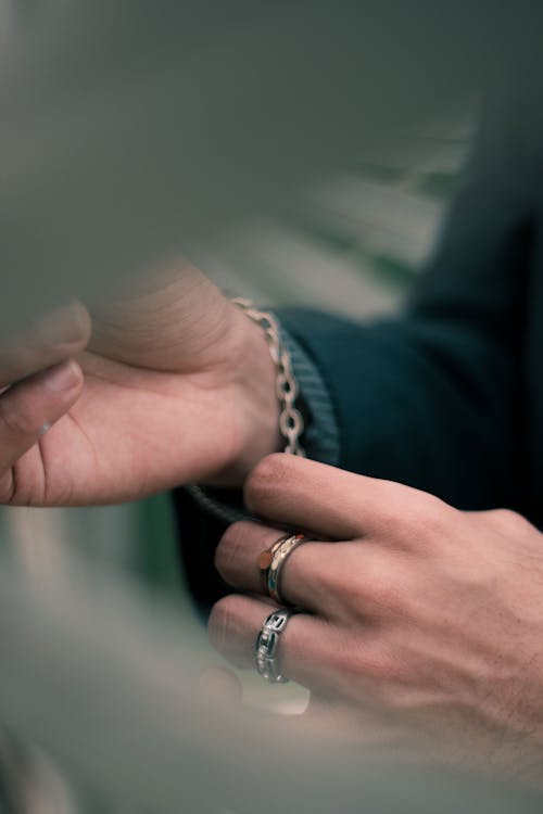 Free stock photo of greenery, jawline, jewellery