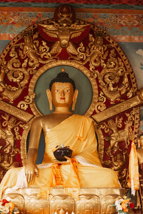 Ingyenes stockfotó beltéri, Buddha, függőleges lövés témában