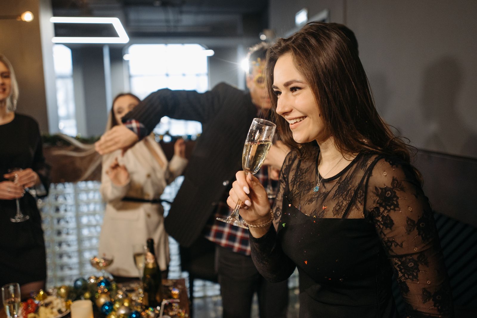 photographie d’une soirée d’entreprise avec des collaborateurs