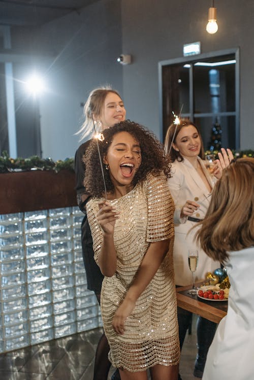 Women Dancing at a Party