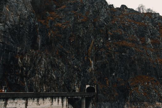 Tunnel in Mountain