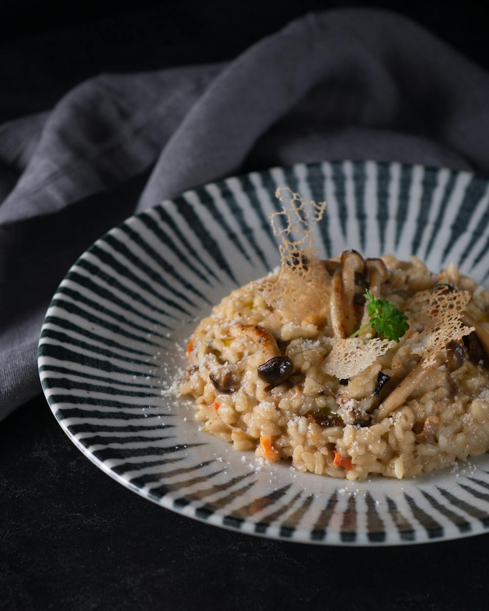 Creamy Garlic Parmesan Risotto