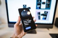 Digital Wallet App on Smartphone