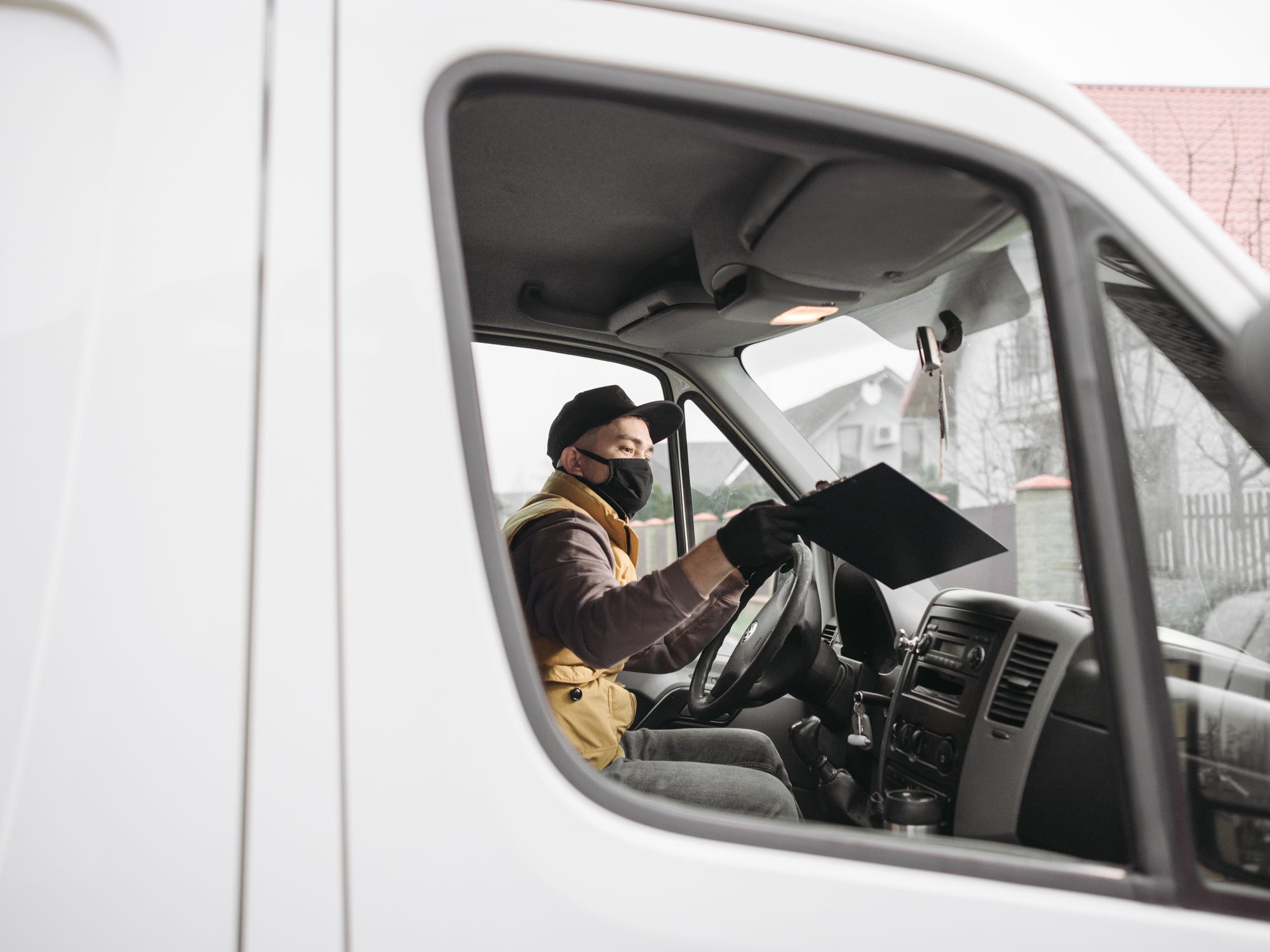 Man and Van in Dechmont, Scotland — man and van team loading a removal van
