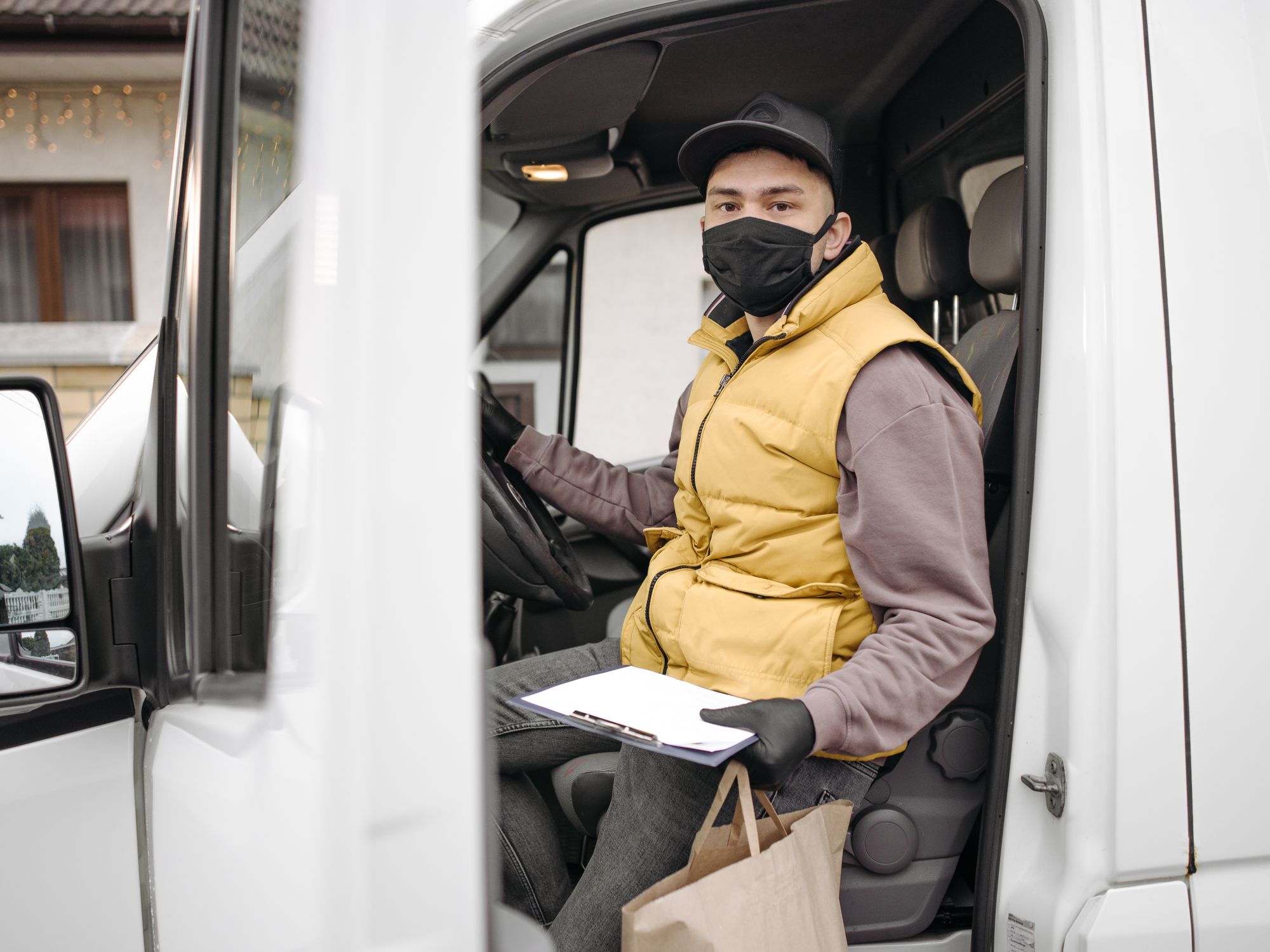 Man and Van in Cornforth, North East — man and van team loading a removal van