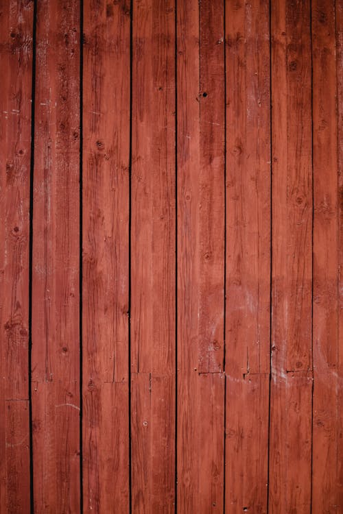 Braune Holzwand Mit Weißer Farbe