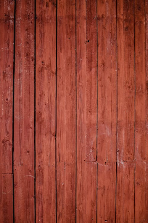 Free Red Wooden Surface Stock Photo