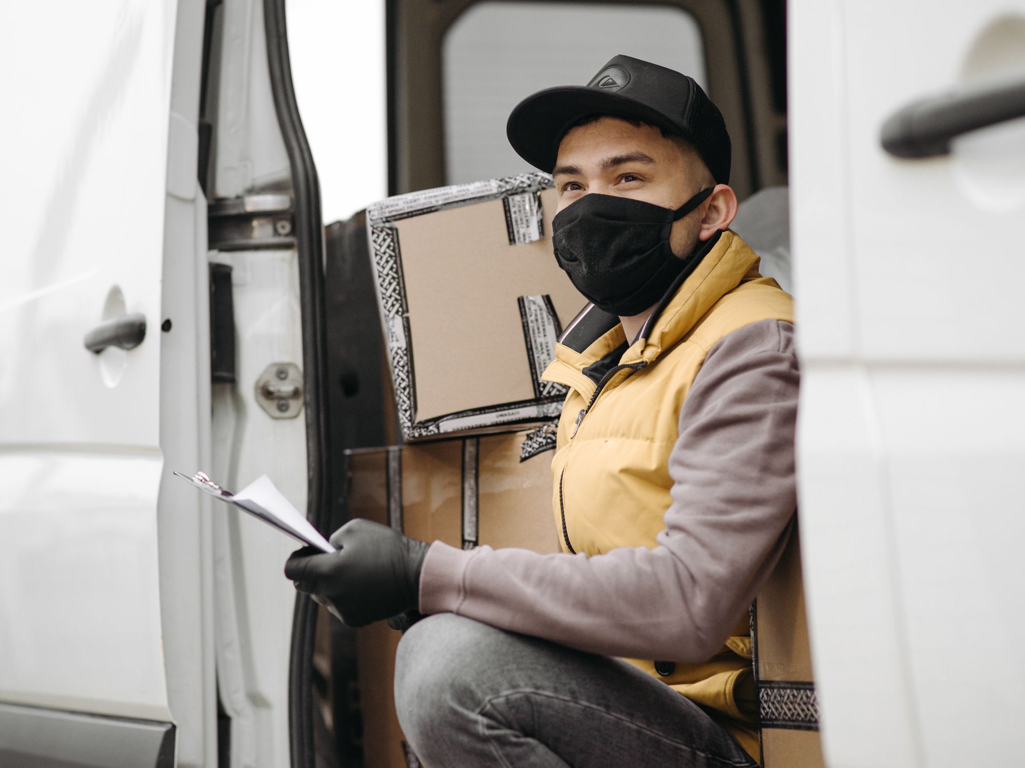 House Clearance in Brayton, Yorkshire — house clearance team loading furniture into a van