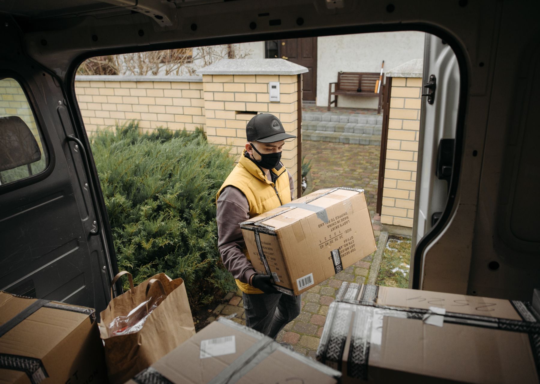 Same-day removals van loading — house clearance anywhere in the UK