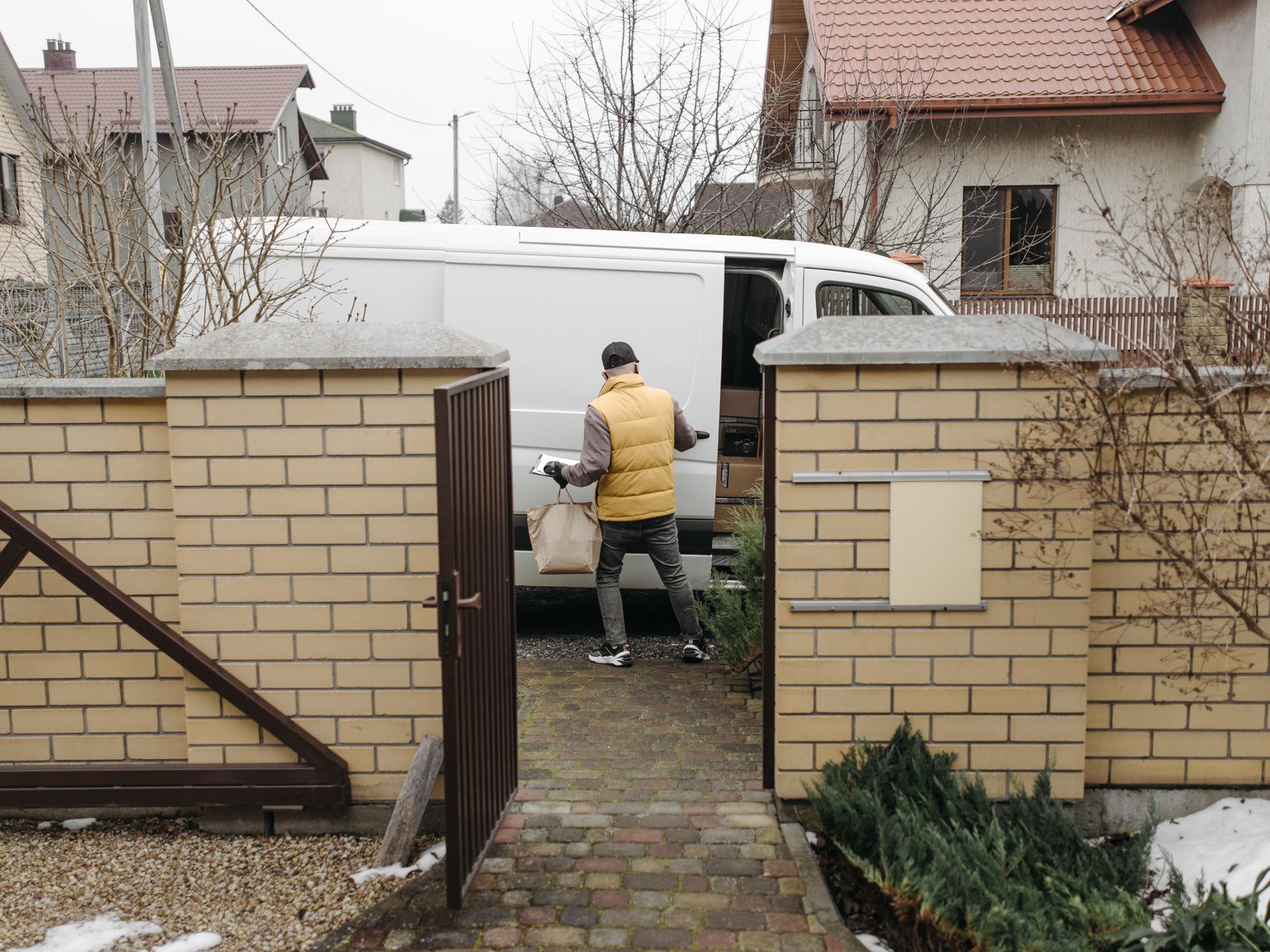 Horden — house clearance team loading furniture into a van
