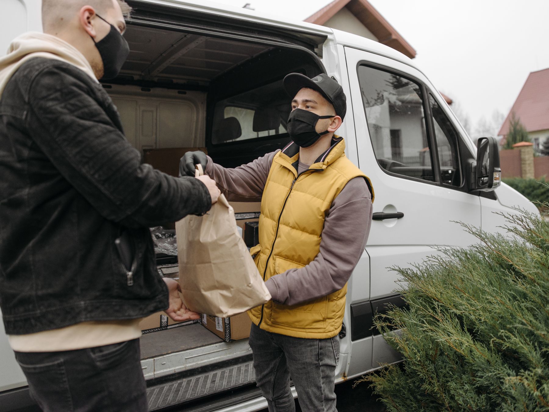 Arkley — man and van team loading a removal van