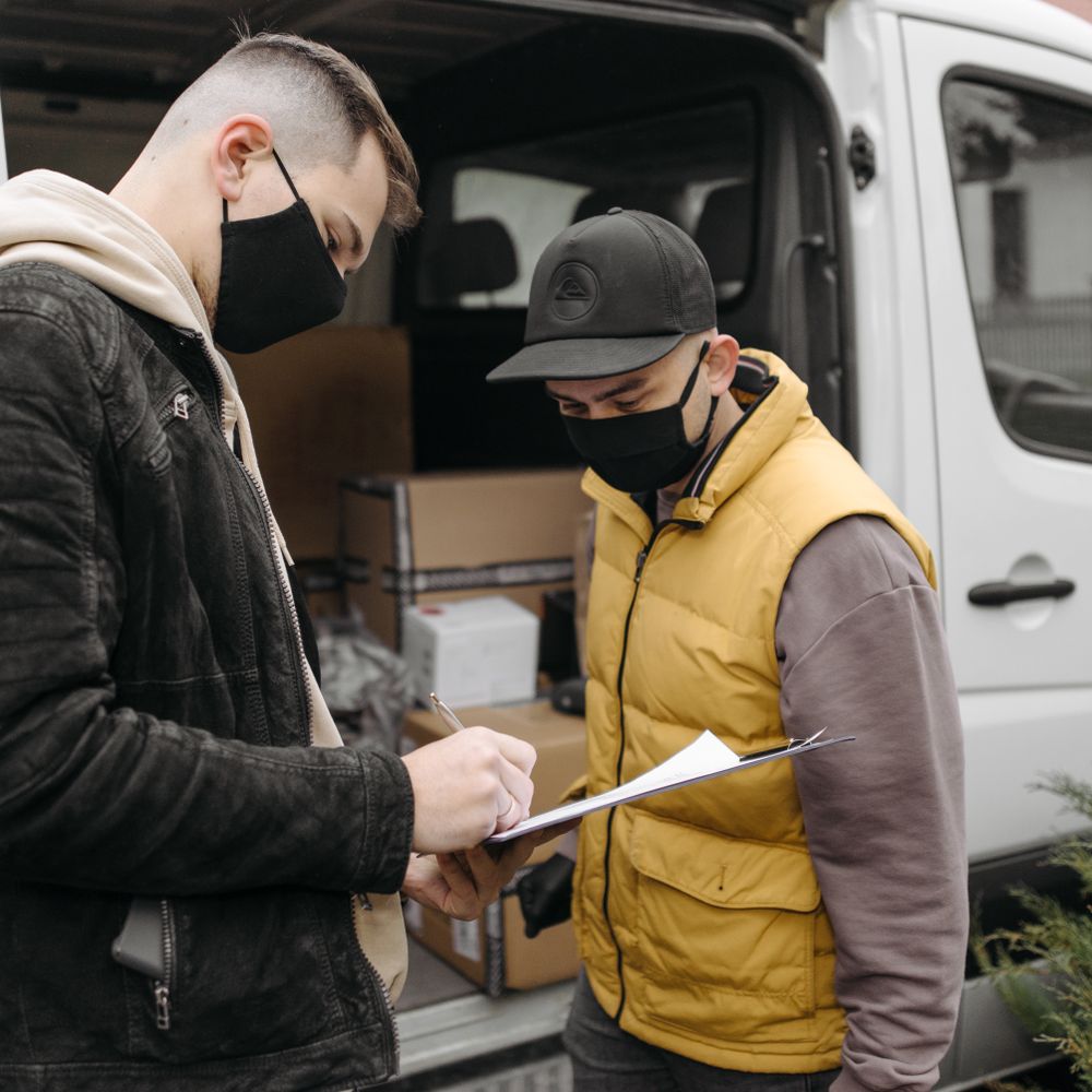 Killin — house clearance team loading furniture into a van