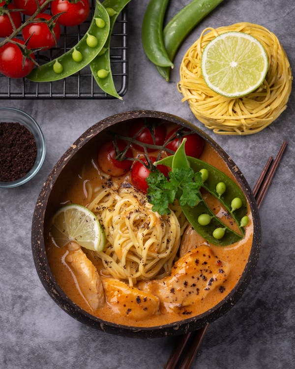 Free stock photo of asian cuisine, asian food, asian noodles Stock Photo