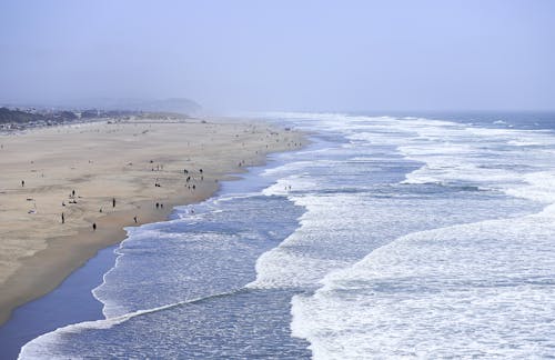 Ilmainen kuvapankkikuva tunnisteilla hauskaa toimintaa, iso aalto, kalifornian luonto
