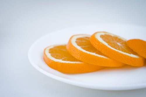 Close Up of Sliced Orange