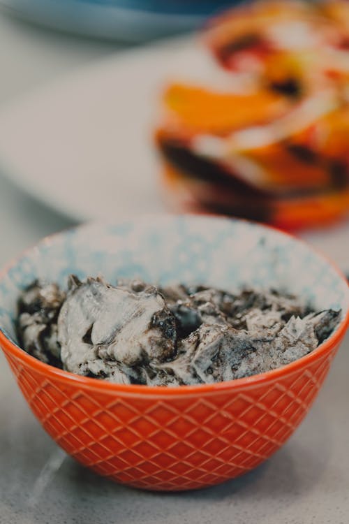 Close-Up Shot of an Ice Cream in a Bowl