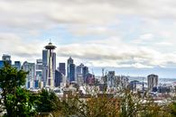 City Skyline Under White Clouds