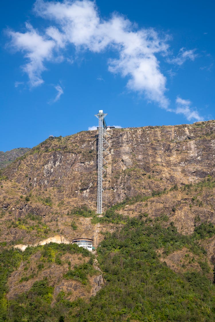 Elevator Located In Mountainous Terrain